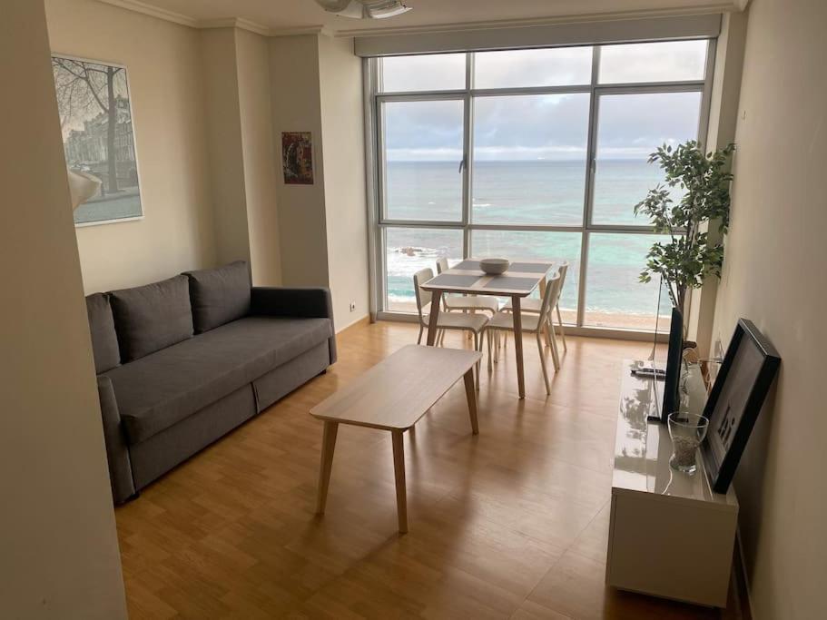 Apartamento Acogedor Con Vistas Al Mar. A Coruña Kültér fotó